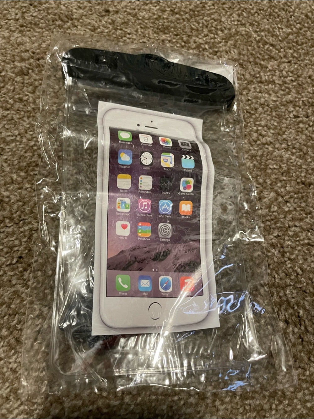 Universal Waterproof Phone Pouch Case - Black
